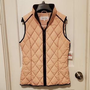 Calvin Klein Pink Puffer Vest
